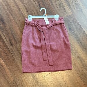 LOFT Women's Pink Pencil Skirt